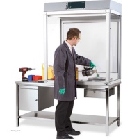 asecos Hazardous Material Workplace Height 140 cm, Depth...