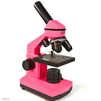Microscopio escolar Levenhuk 2L NG Rosado