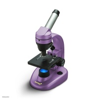 Microscopio escolar monocular Levenhuk 50L NG Amatista