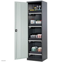asecos Chemical Storage Cabinet CS-CLASSIC, 54 cm, height...
