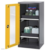 asecos Chemical Storage Cabinet CS-CLASSIC-G, 54 cm,...