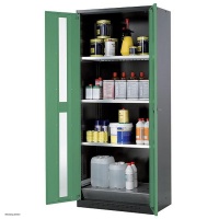 asecos Chemical Storage Cabinet CS-CLASSIC-G, 81 cm,...