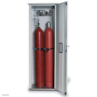 asecos Gas cylinder cabinet G-OD, 70 cm
