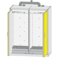 Düperthal Safety cabinet COMPACT XXL for 60-liter drums