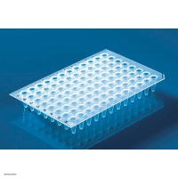 BRAND 96-well PCR-Platte, 0,2 ml, ohne Rahmen, Low Profile