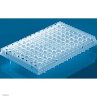 BRAND 96-well PCR-Platte, 0,2 ml, halber Rahmen