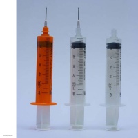Jeringas desechables de tres partes para bombas de infusión