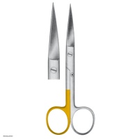 Hammacher Operating scissors, straight (sharp/sharp)