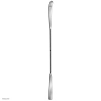 Hammacher Spatulas, double-ended, curved