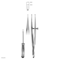 Hammacher Forceps for taking hold of tumour and tissue
