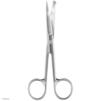 Hammacher Incision scissors, probe pointed