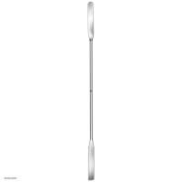 Micro-spatule double Hammacher, flexible, largeur de la...