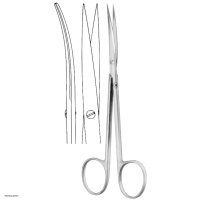 Ciseaux courbes de préparation et de suture Hammacher