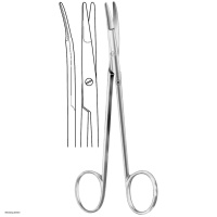 Hammacher Dissecting scissors, fine, curved