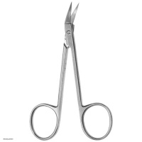 Hammacher Scissors for microscopy, angled