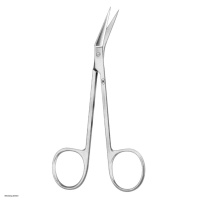 Hammacher Microscopic scissors, angled