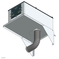 asecos Wall bracket for installation on a wall for...