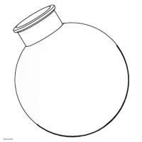 Evaporating flask for Laborota 20