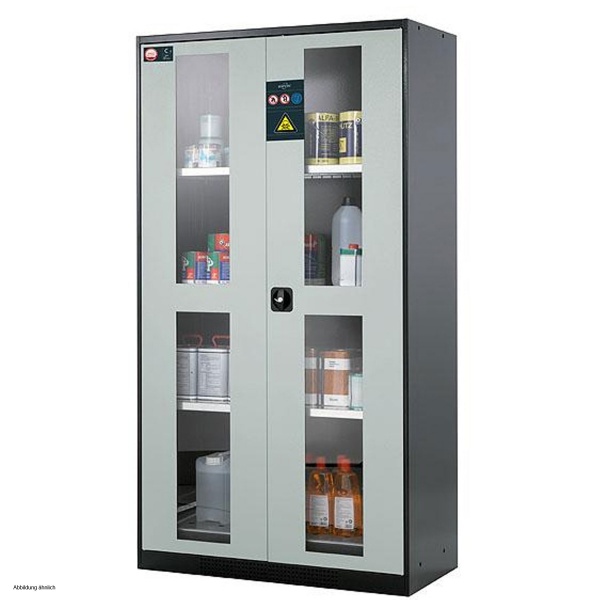Asecos Chemical Storage Cabinet Cs, Storage Cabinet With Shelves