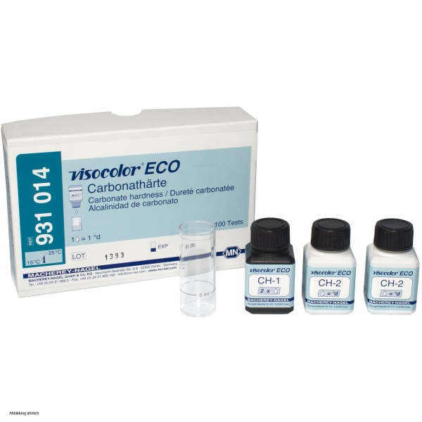 Kit de test MACHEREY-NAGEL VISOCOLOR ECO Dureté carbonatée, 46,30