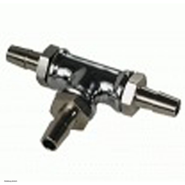 2fach-Verteiler mit Schlaucholiven einsetzbar f&uuml;r Schlauch 10 mm l.W.