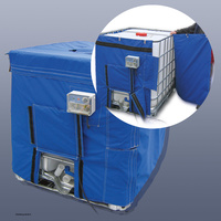 ISOHEAT  KM-IBC-1000 Manicotto riscaldante per contenitori