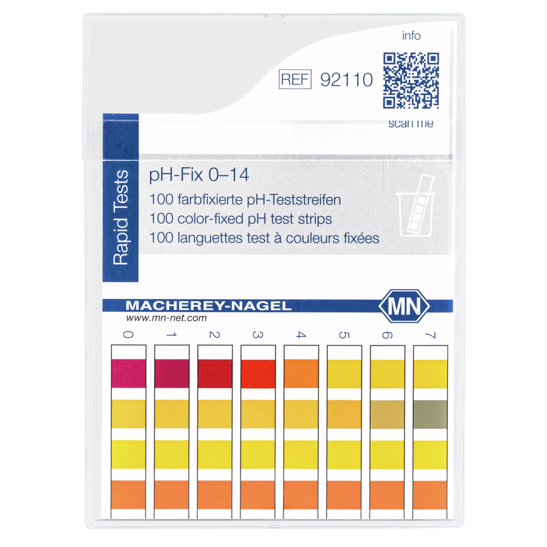 Tiras de prueba de pH-Fix MACHEREY-NAGEL, 15,10 €