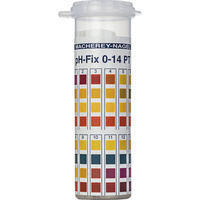 Las tiras reactivas MACHEREY-NAGEL pH-Fix en la lata PT