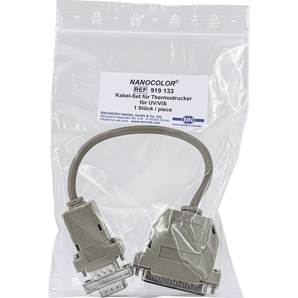 MACHEREY-NAGEL Kabel-Set f&uuml;r Thermodrucker f&uuml;r UV/VIS / VIS