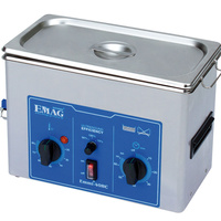Limpiador ultrasónico EMAG Emmi-40 HC con grifo de desagüe