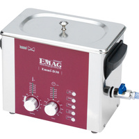Limpiador ultrasónico EMAG Emmi-D30 con grifo de desagüe