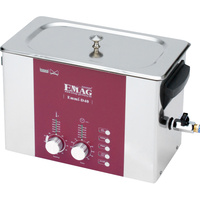 Limpiador ultrasónico EMAG Emmi-D40 con grifo de desagüe