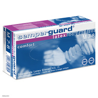 SEMPERGUARD Latex Comfort gants jetables L