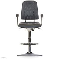 WERKSITZ KLIMASTAR WS 9211 T Visko High chair integral foam