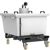 iVISION 500 liter dumpster with manual opening