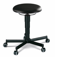 bimos Rotary stool Stool 2 with castors Steel Synthetic...