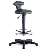 bimos Flex 3 Seat-stand-chair with glides and footring