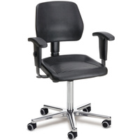 hps laboratory chair 208 PUCH, with height adjustable...