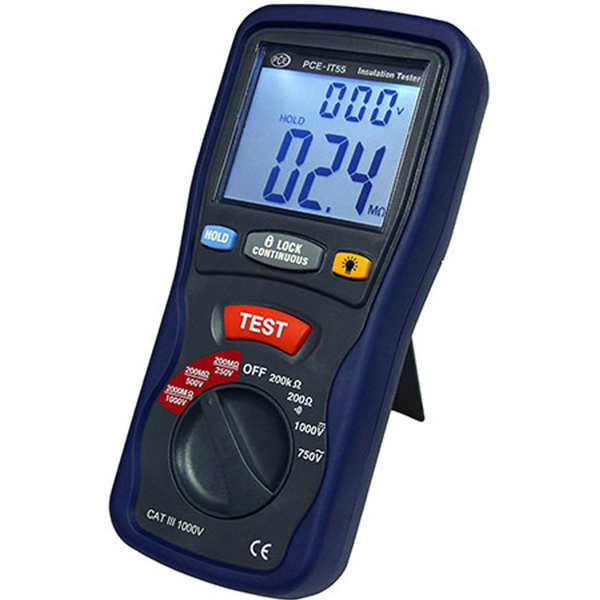 Isnulation Measuring Instruments PCE Instruments Insulation Meter PCE-IT55, 195,90