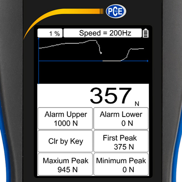 PCE Instruments Force Transducer PCE-DFG NF 1K