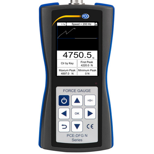 Transductor de fuerza de PCE Instruments PCE-DFG NF 5K