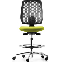 Dauphin swivel chair Shape economy2 comfort (fully upholstered backrest),  593,71