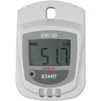 ebro standaard temperatuur/vochtigheid datalogger EBI 20-TH1