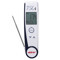 Thermomètre à double infrarouge/rabattable ebro TLC 750i