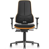 bimos bureaustoel met verstelbare hoofdsteun ESD Neon XXL