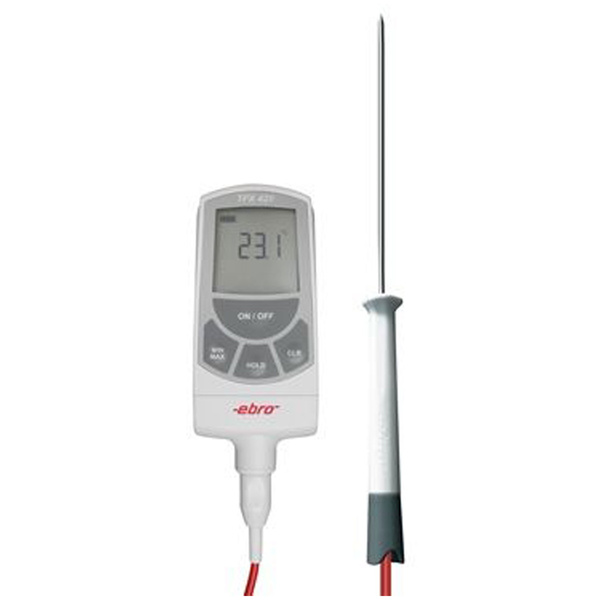 ebro core thermometer TFX 420 with probe TPX 400