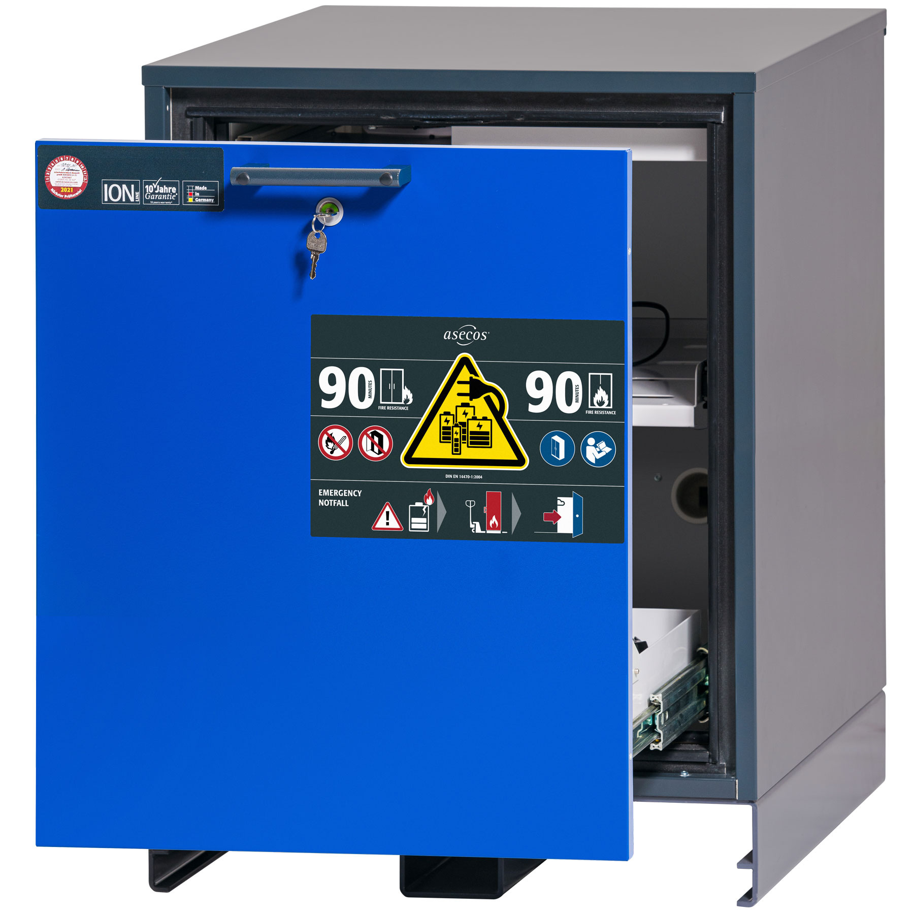 asecos safety storage cabinet ION-CHARGE-90 (IO90.078.059.057.U9.S), 2. ...