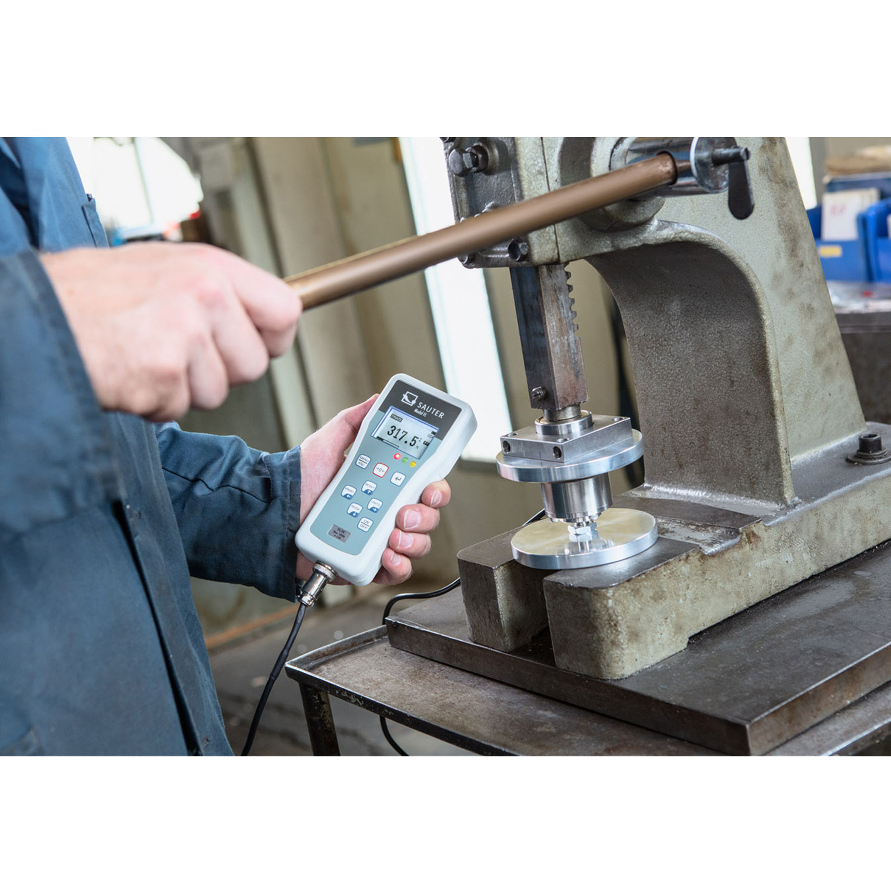 Dynamomètre Kern HCB 50K20 - Portée 50 Kg, Précision 20 G Pour Pesage Industriel