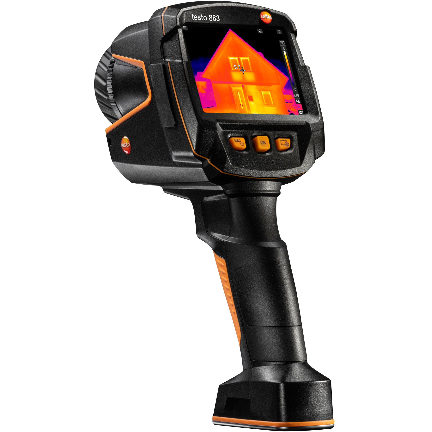 testo 883-1 caméra thermique (objectif 30°, 320 x 240 pixels,27 Hz ...
