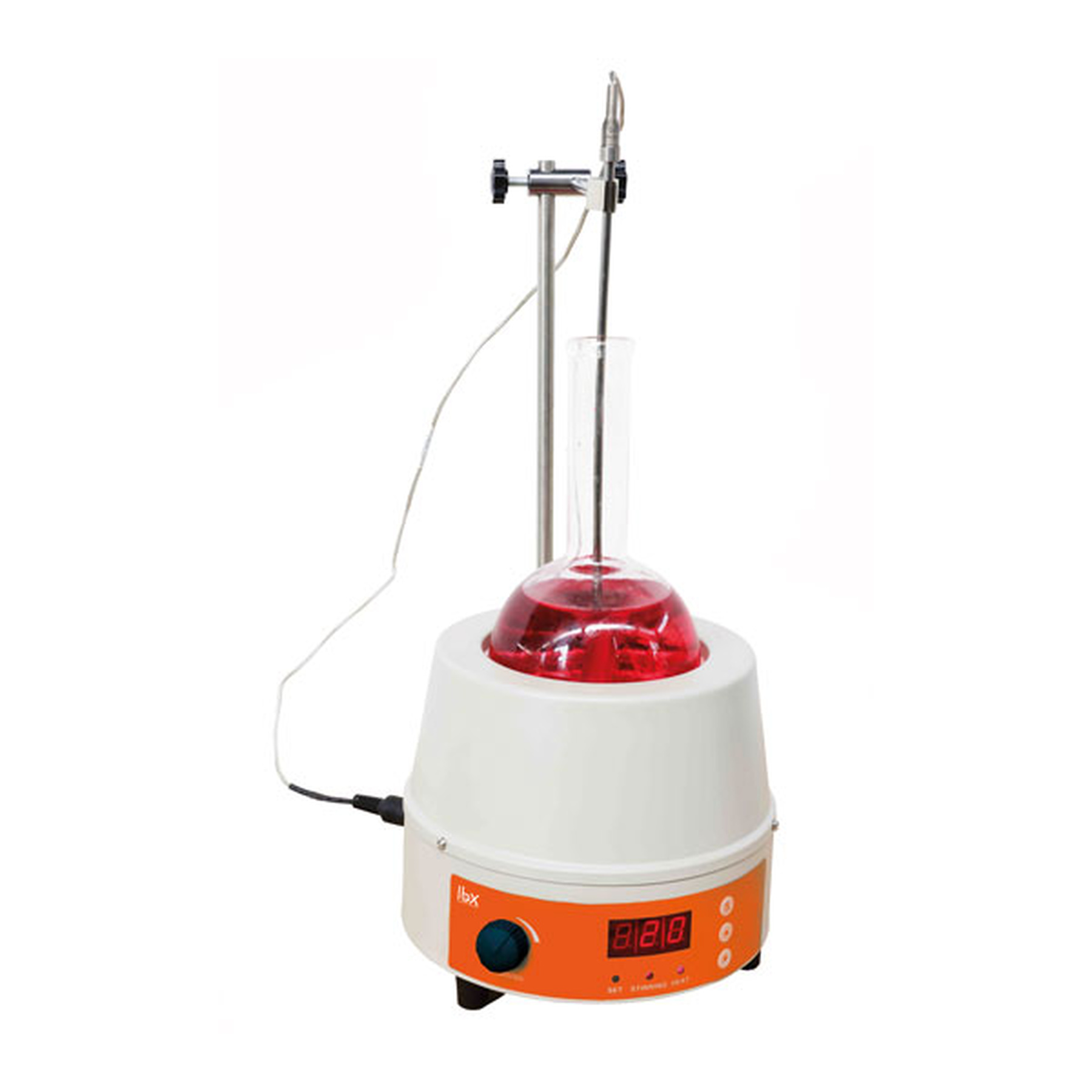 Magnetrührer Mit Heizplatte 250W / 2000 Ml – Digital, 0–99°C, 0–2000 U/min, Stufenlos Regelbar, 304 Edelstahlplatte, EU-Stecker